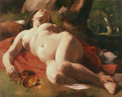 ラバカンテ、1844-47年 作： Gustave Courbet